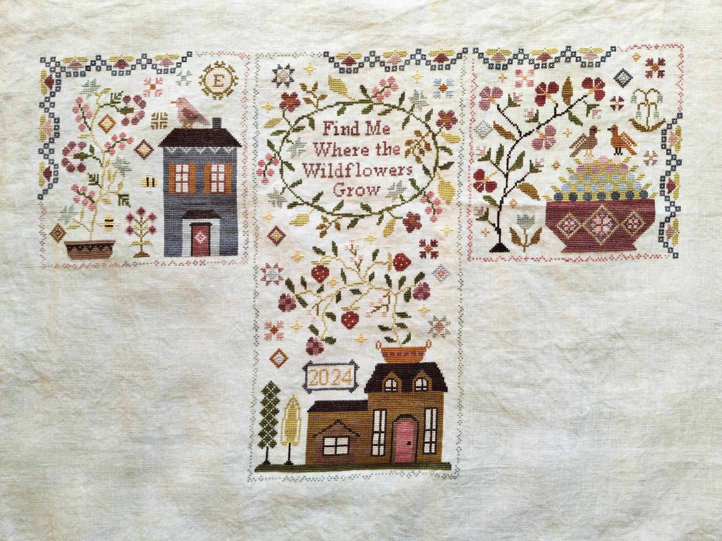 PDF - Gathering Berries Cross Stitch Chart