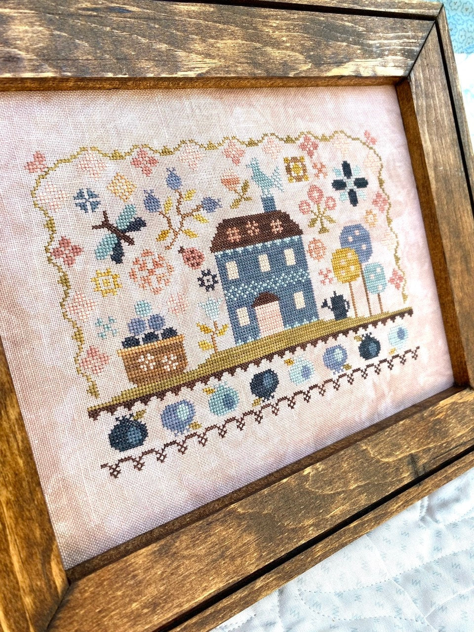 PDF - House on Blueberry Hill Cross Stitch Chart