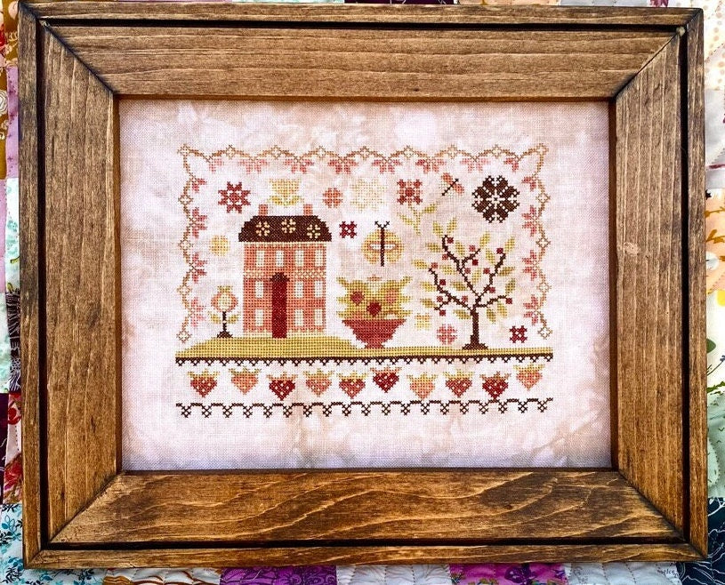 PDF - House on Strawberry Hill Cross Stitch Chart