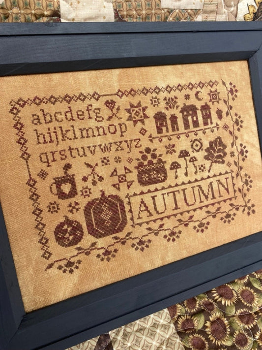 PDF - Sampler Seasons: Autumn Cross Stitch Chart