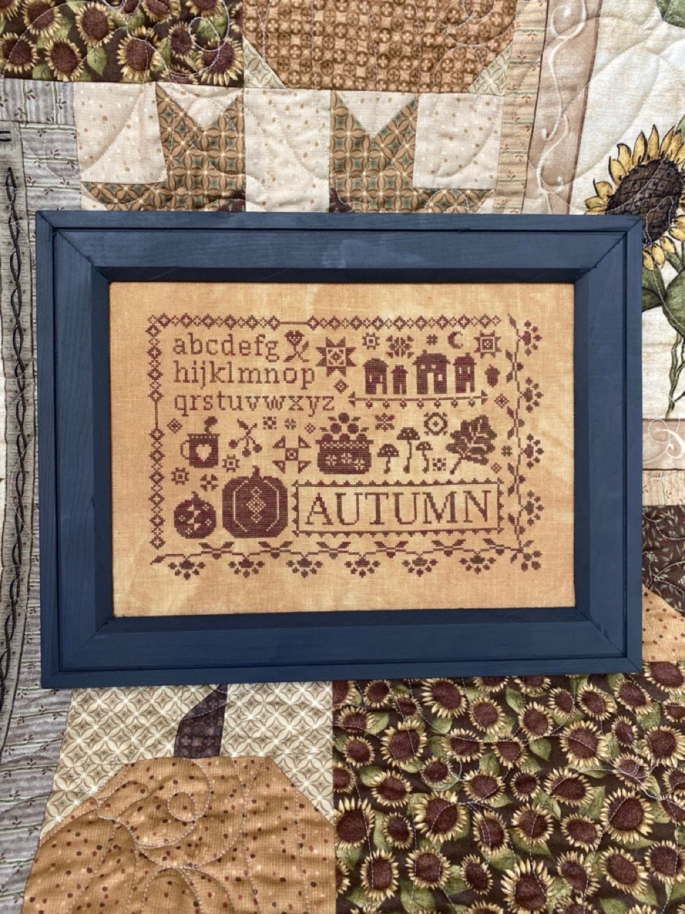 PDF - Sampler Seasons: Autumn Cross Stitch Chart