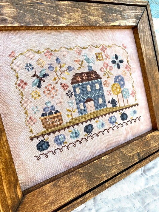 PDF - House on Blueberry Hill Cross Stitch Chart