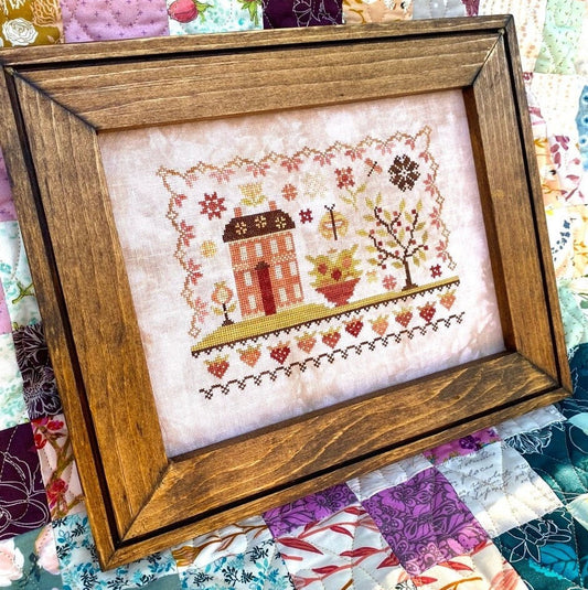 PDF - House on Strawberry Hill Cross Stitch Chart