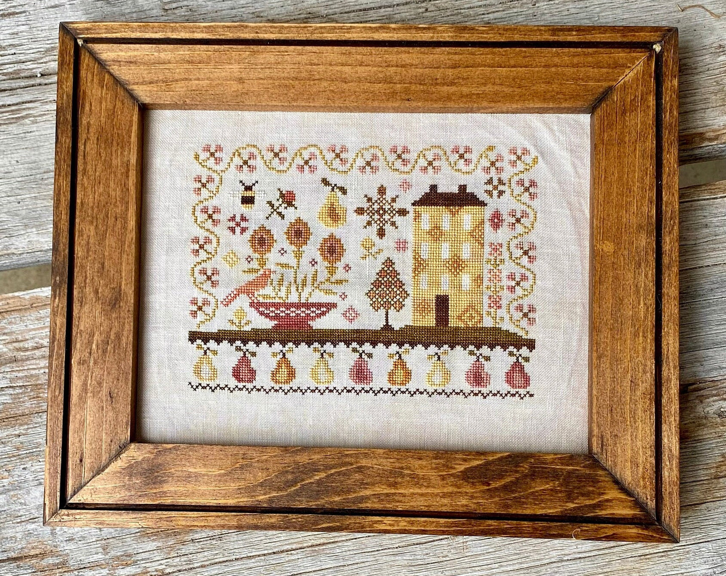 PDF - House on Pear Hill Cross Stitch Chart