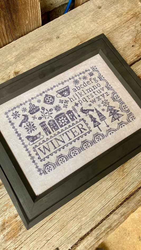 PDF - Sampler Seasons: Winter Cross Stitch Chart